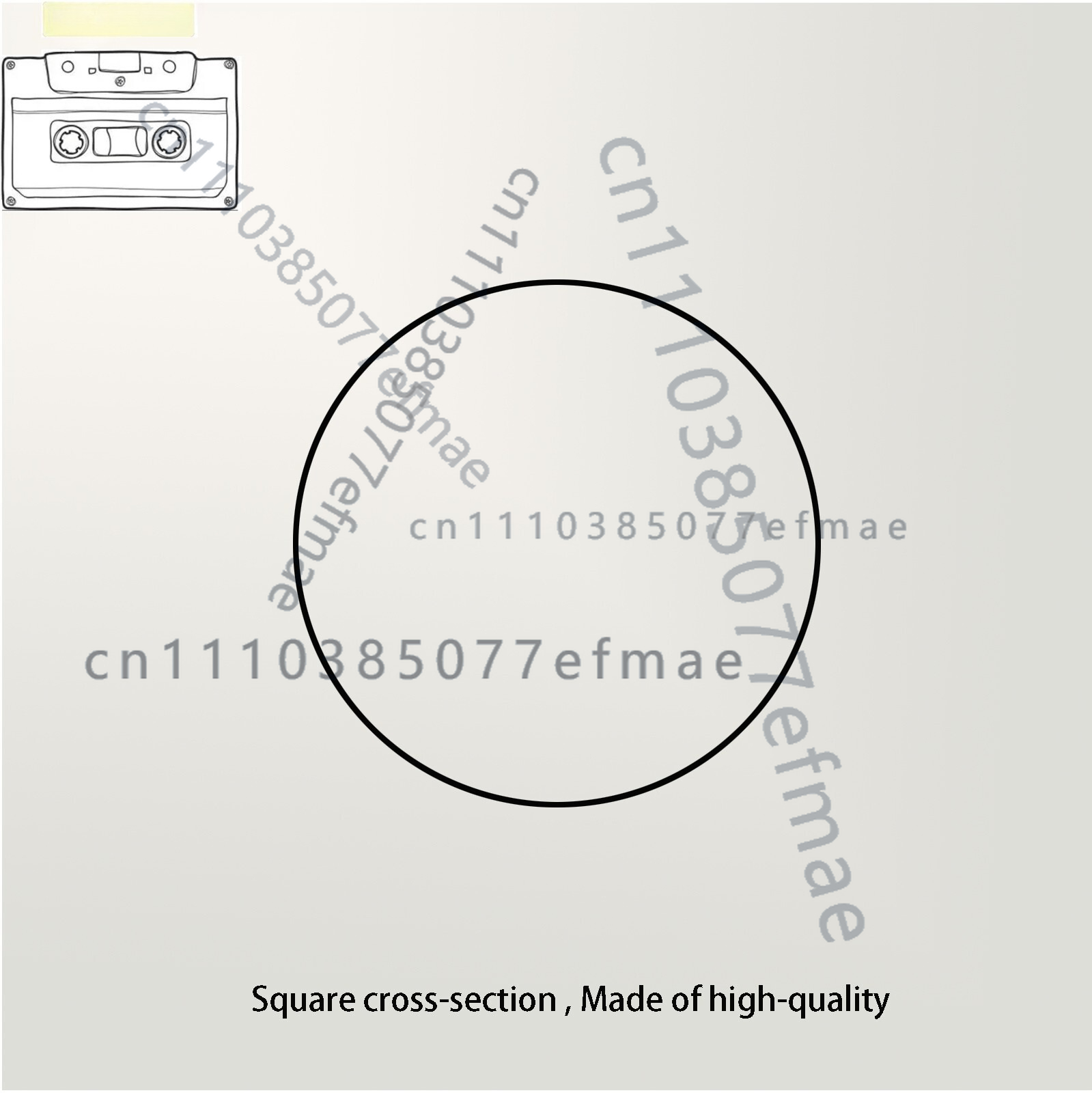 Cassette Walkman Belt - Belt for Sony WM-GX53 WM-GX54 WM-GX57