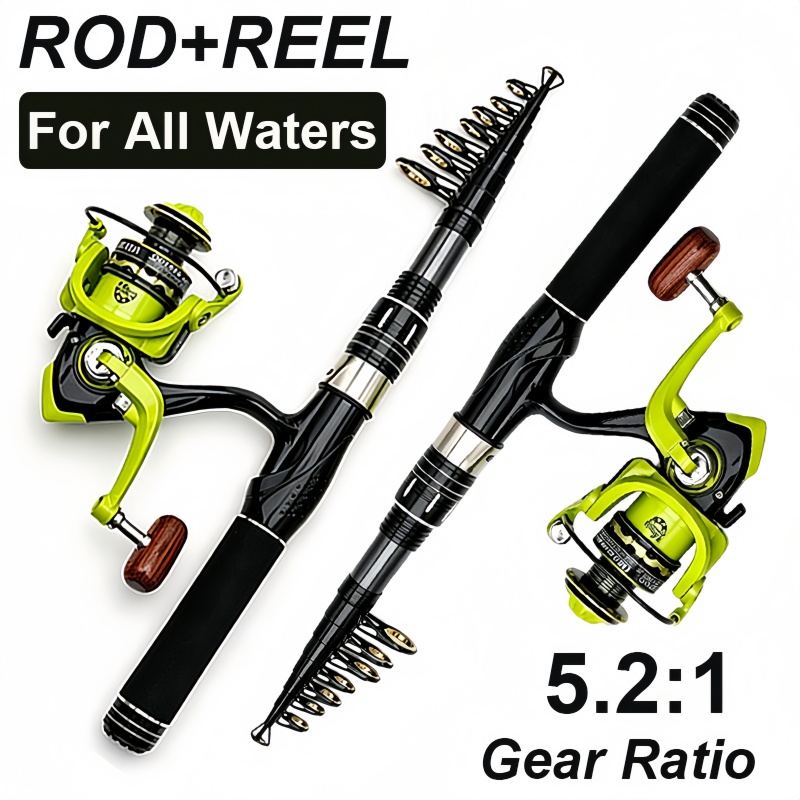 Developing Tank Reel - Spinning Fishing Rod and Reel Combo