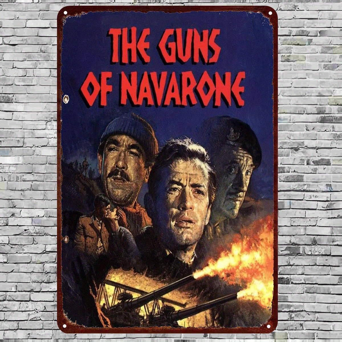 Vintage Collectible Guns - Vintage 'The Guns of Navarone' Tin