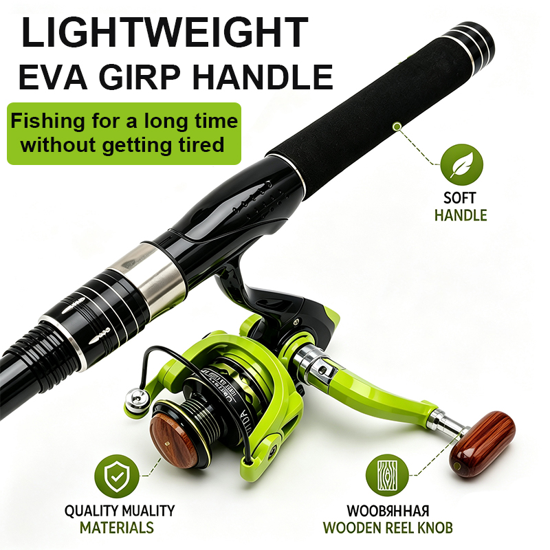 Spinning Fishing Rod and Reel  - Developing Tank Reel recension och pris
