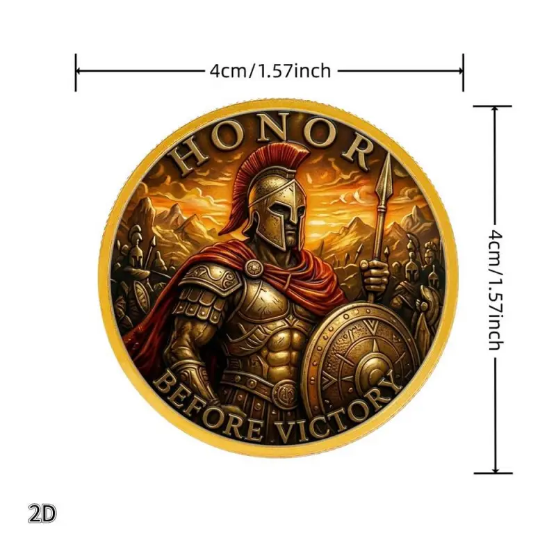 Vintage Spartan Warrior Commem - Vintage Collectible Coins recension och pris