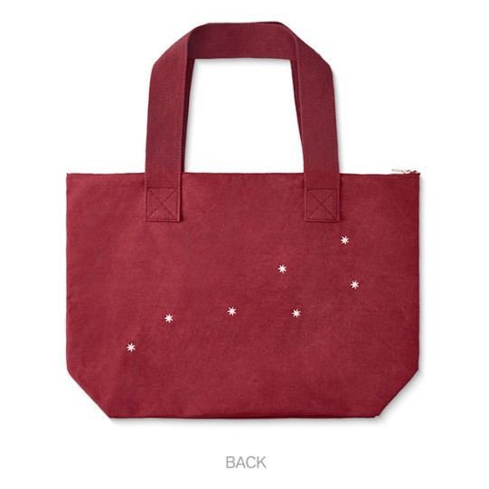 Hot Vintage Printed Red Canvas - Vintage Collectible Shop recension och pris