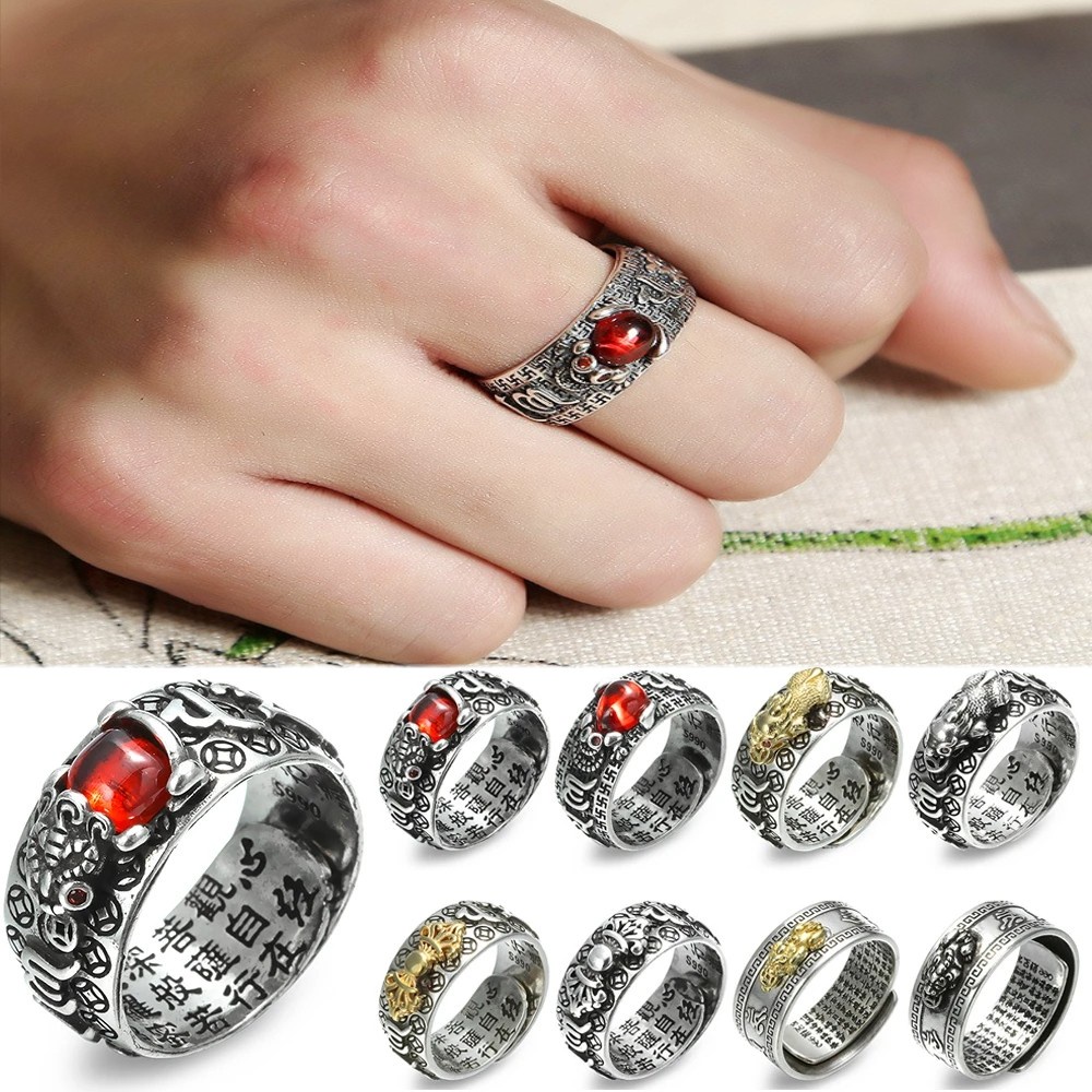 Chinese Feng Shui Pixiu Ring S - Vintage Collectible Coins recension och pris