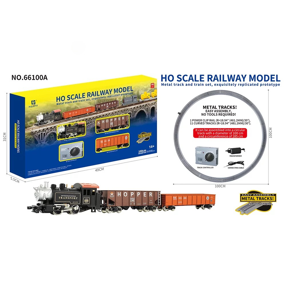 HO Scale Metal Rail Train Mode - Vintage Collectibles Toys recension och pris