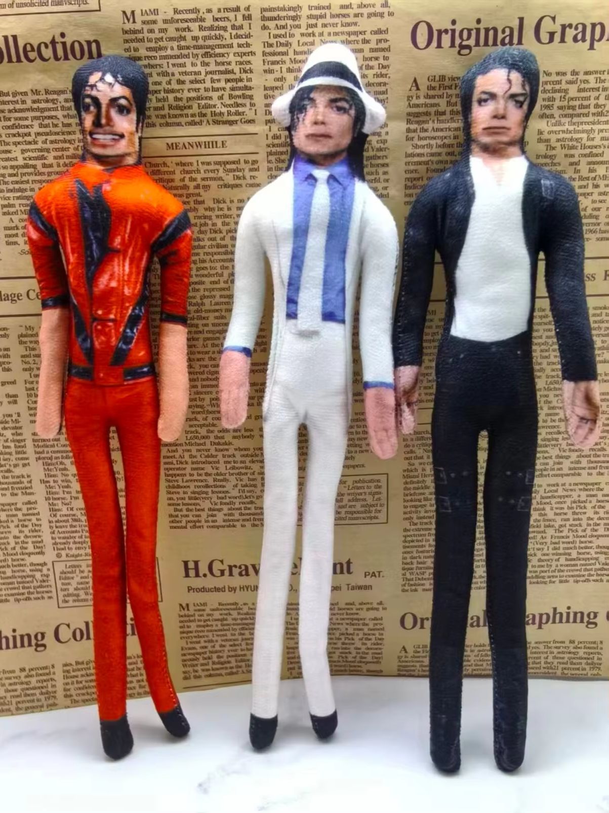 Vintage MJ Michael Jackson Cos - Vintage Collectible And Vintage Dolls recension och pris