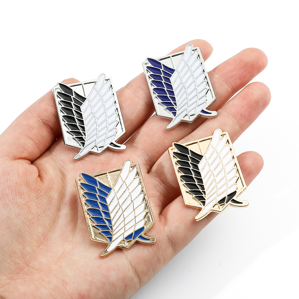 Vintage Wing Shape Enamel Broo - Collectible Vintage Brooches recension och pris