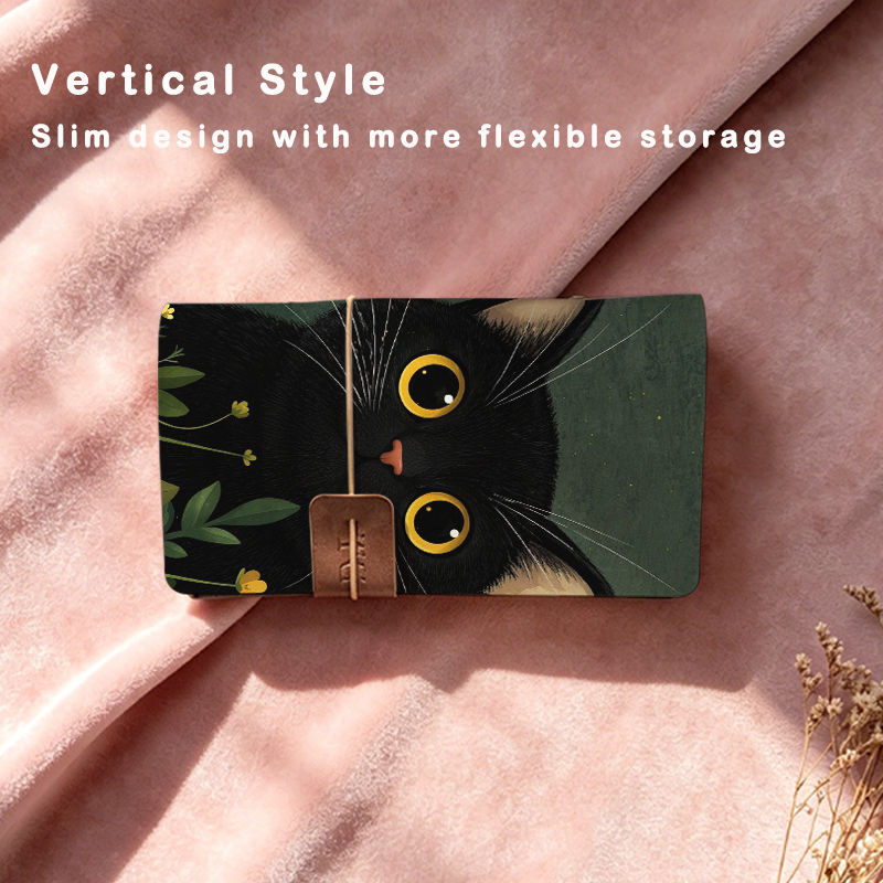 Cute Black Cat Printed 6-Ring  - Polaroid Photo Album recension och pris