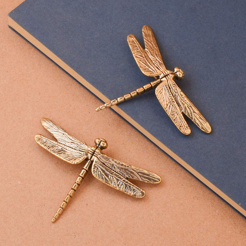 New【Vintage Brass Dragonfly Or - Vintage Collectible And Vintage Dolls recension och pris