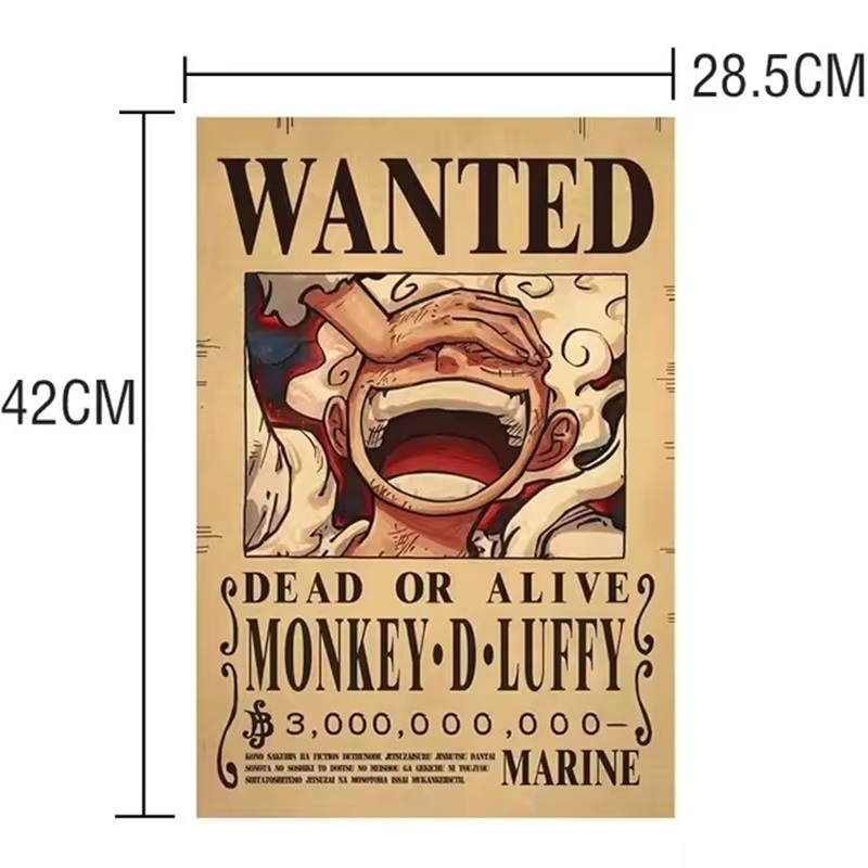 Anime One Piece Bounty Wanted  - Vintage Collectibles Toys recension och pris
