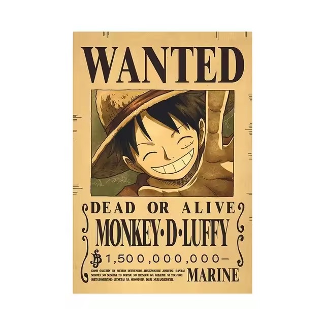 Anime One Piece Bounty Wanted  - Vintage Collectibles Toys recension och pris