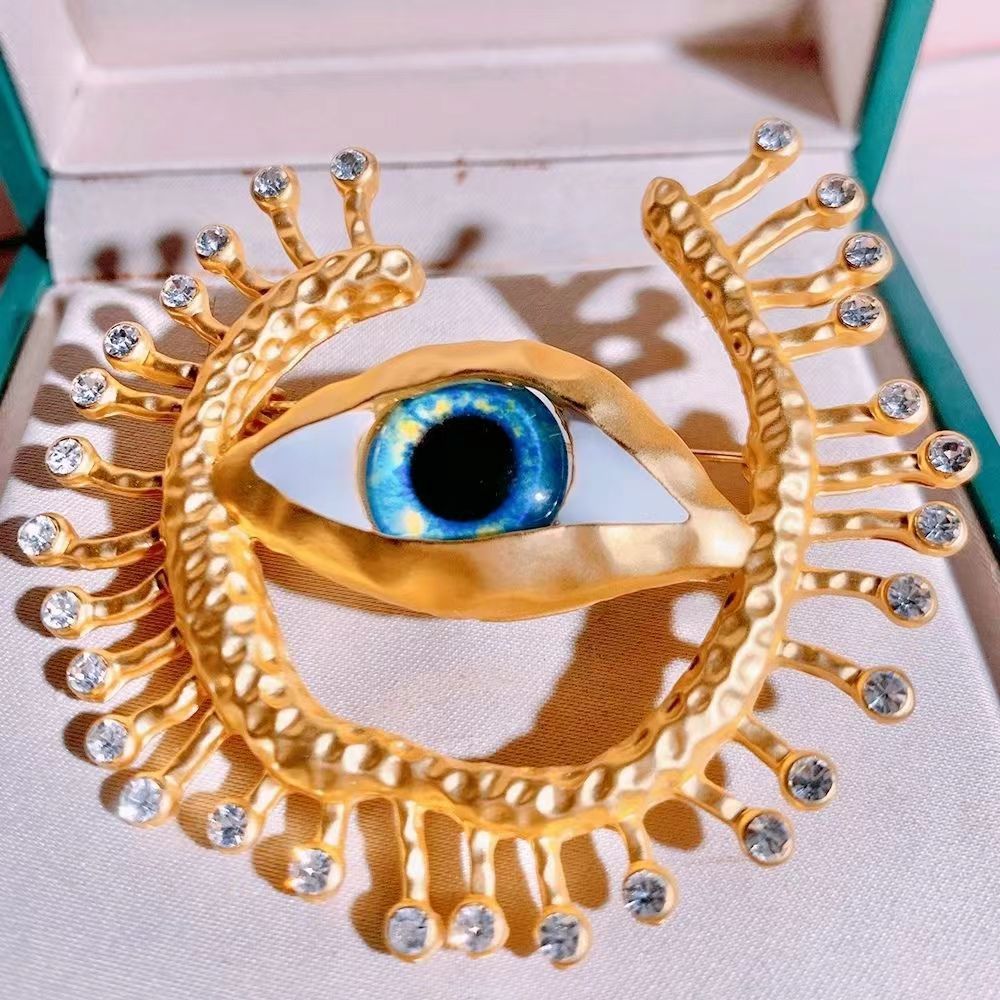 Evil Eye Badges Halloween Cosp - Collectible Vintage Brooches recension och pris