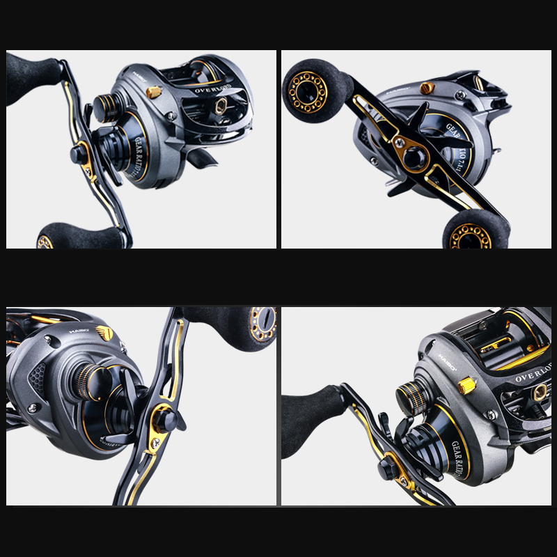 Haibo 2020 OVERLOAD Baitcastin - Developing Tank Reel recension och pris