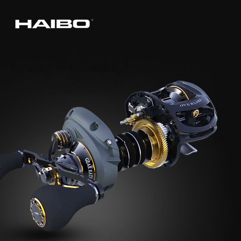 Haibo 2020 OVERLOAD Baitcastin - Developing Tank Reel recension och pris