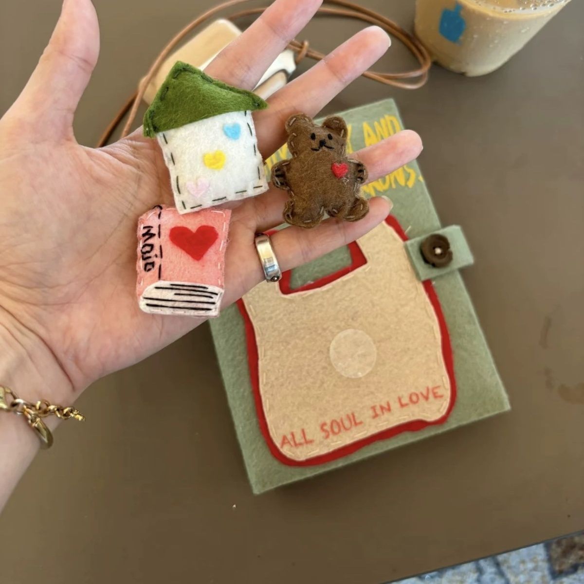 Cute Shopping Bear Non-woven C - Polaroid Photo Album recension och pris