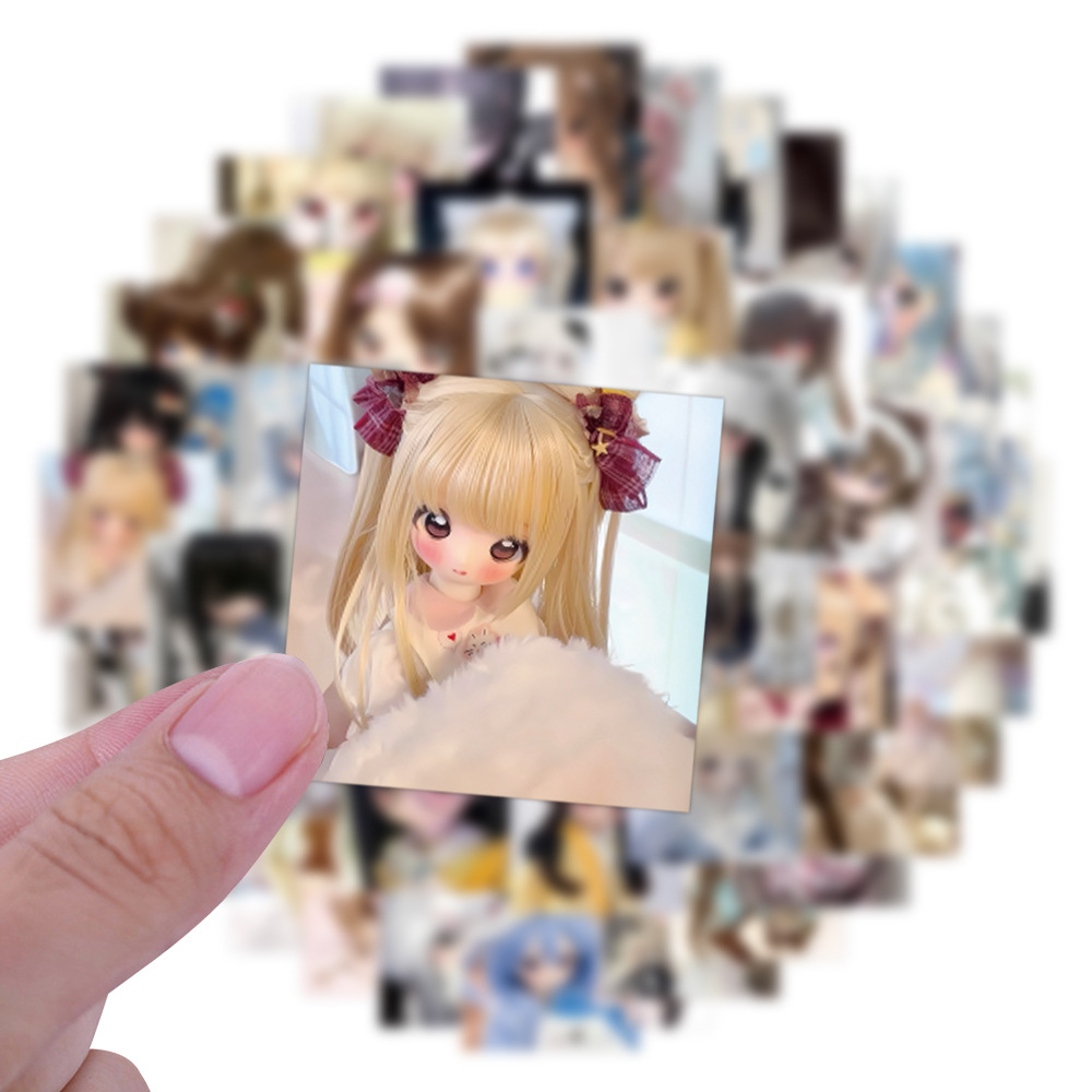 80pcs Cute BJD Doll Stickers D - Vintage Collectible Dolls recension och pris