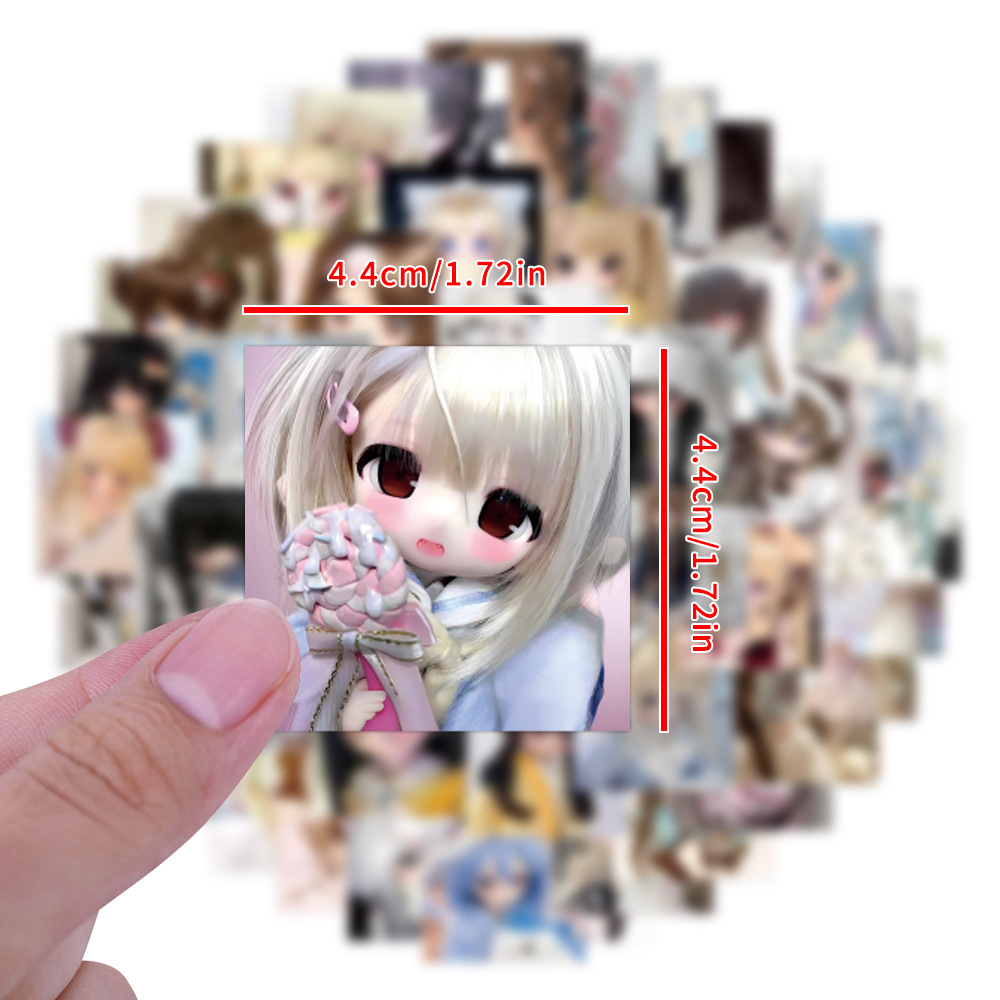 80pcs Cute BJD Doll Stickers D - Vintage Collectible Dolls recension och pris